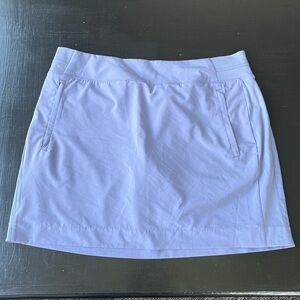 Athleta Brooklyn mid rise 16” skort in lavender.